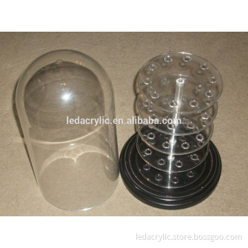 THIMBLE DISPLAY STAND WITH ACRYLIC DOME